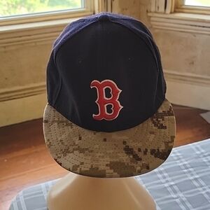 New Era MLB Players Fitted Baseball Cap - 7 3/8.